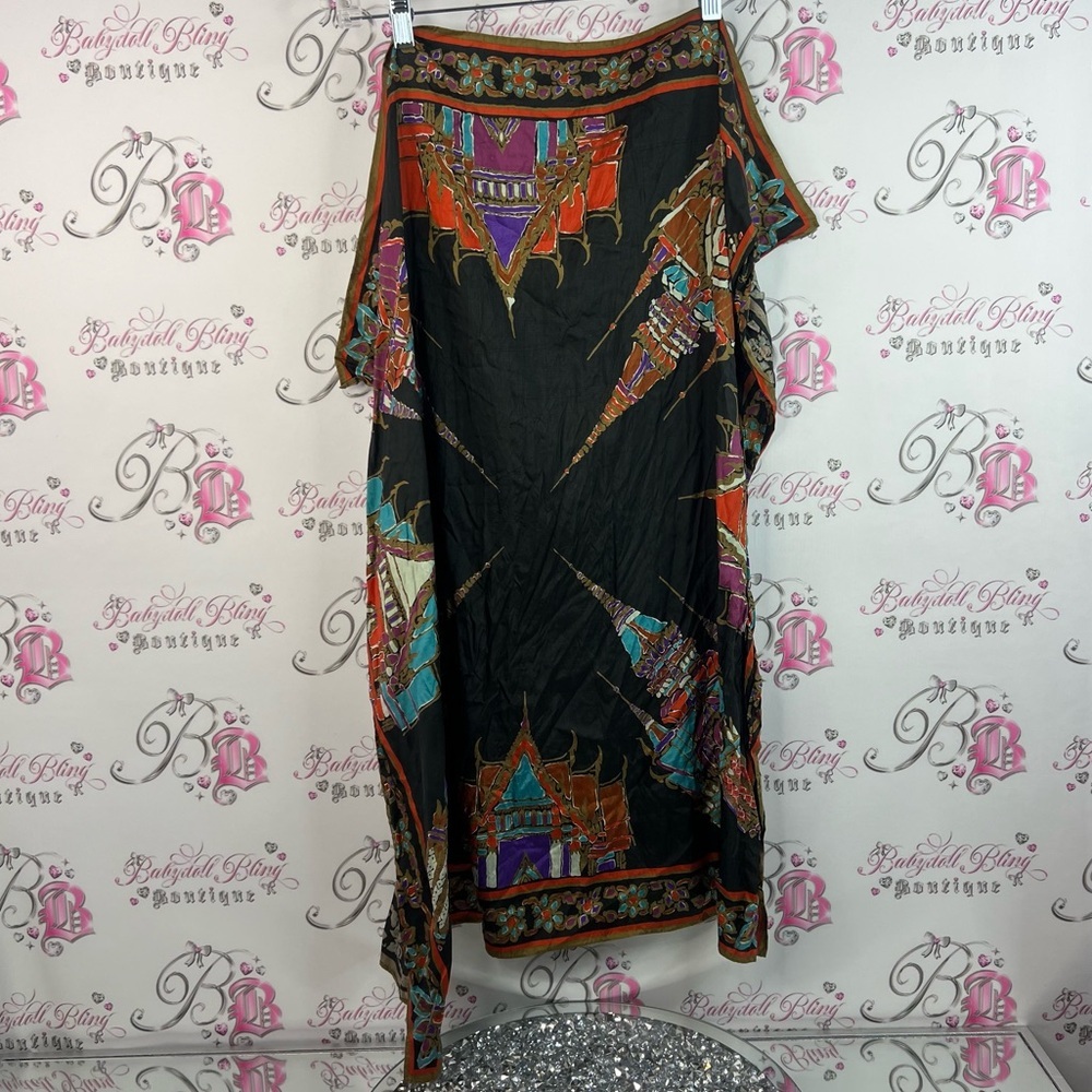 Scarf wrap thailand colorful large wrap scarf scarve  Bohemian Women Skirt